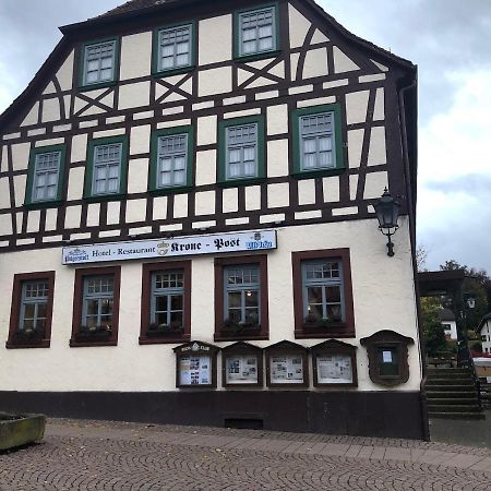 Hotel Krone Post Gersfeld Buitenkant foto